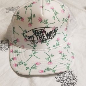 Van's off the wall snapback floral